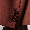 Мужской костюм тройка ADAM SOUL, Терракотовый