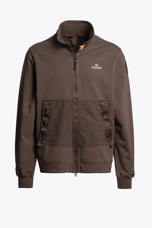 Джемпер на молнии мужской PARAJUMPERS, Шоколад