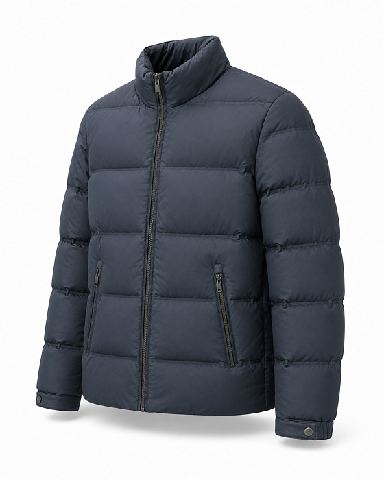 Куртка на пуху мужская SCALLEZIONI, Синяя