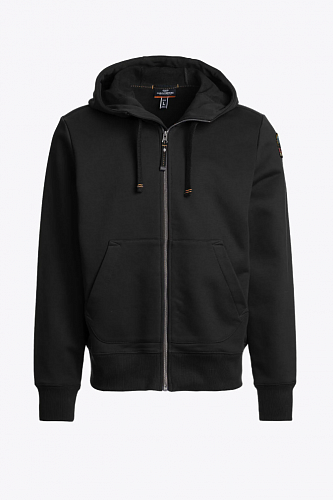 Джемпер на молнии мужской PARAJUMPERS черный