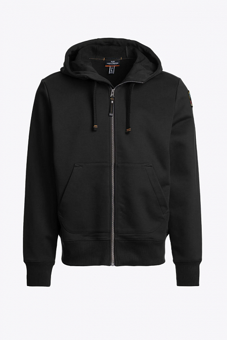 Джемпер на молнии мужской PARAJUMPERS черный