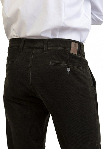 Мужские вельветовые слаксы CLUB OF COMFORT оливковые