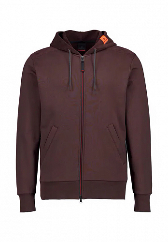 Мужской спортивный джемпер на молнии BOGNER FIRE+ICE шоколадный