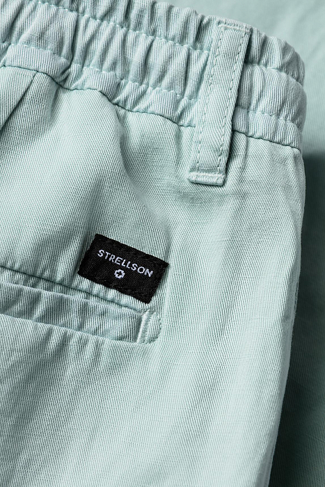 Мужские брюки STRELLSON мятные