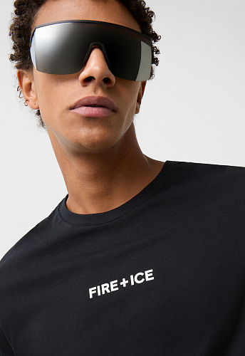 Футболка мужская BOGNER FIRE+ICE черная
