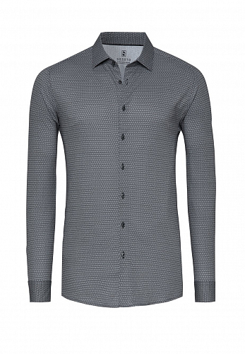 Мужская рубашка DESOTO серая