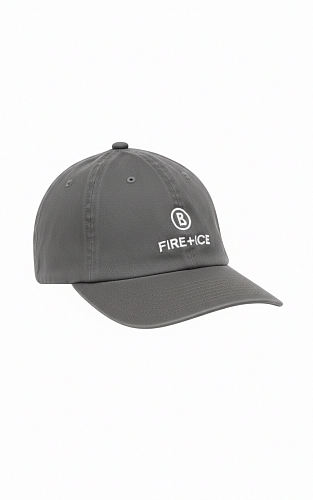 Кепка мужская BOGNER FIRE+ICE Серая вышивка на лбу F-I