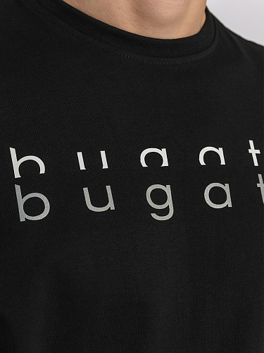Мужская футболка Bugatti черная 