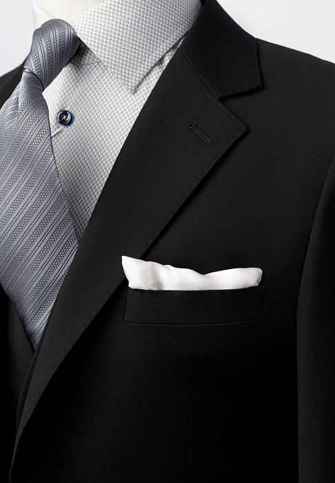 Мужской костюм тройка SUIT ANATOMY, Черный 