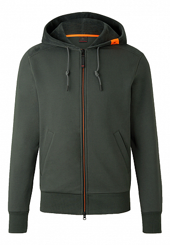 Толстовка мужская BOGNER FIRE+ICE серая с капюшоном
