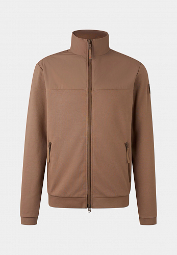 Джемпер на молнии мужской BOGNER FIRE+ICE, карамельный 